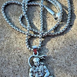 AKLINA Silver-Plated Contemporary Pendants with Chains-image-11