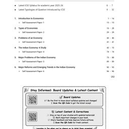 oswaal books Oswaal ICSE Question Bank Chapterwise & Topicwise Solved Papers Class 9 Economics For 2026 Exam - English image 2