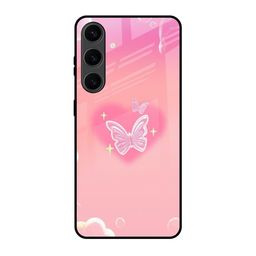 QRIOH Women Fluttering Bliss Printed Samsung Galaxy S24 Plus Back Case Mobile Accessories-image-87