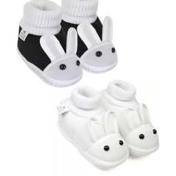 NESKA MODA Black Cotton Booties-image-70