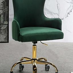 Doe Buck Velvet Finish Adjustable Office Chair-image-89