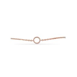 BHIMA 18K BIS Hallmark 750 Purity Rose Gold Halo Designed Bracelet-1