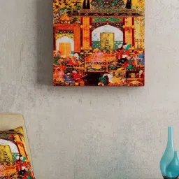 SEJ by Nisha Gupta Green Framed Wall Art - Set of 1-24