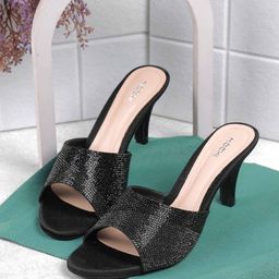 Mochi Embellished Slim Heel Sandals-26