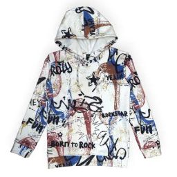 Cavio Kids Black Printed Full Sleeves Sweatshirt-image-32