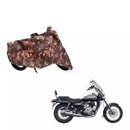Auto Pearl Waterproof Two Wheeler Cover For Bajaj Avenger 220 DTS-i (Green & Multi Color)-image-38