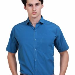 APPEL TOUCH Spread Collar Regular Fit Formal Shirt-image-119
