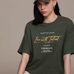 The Roadster Life Co. Typography Printed Drop-Shoulder Sleeves T-shirt-picture-7