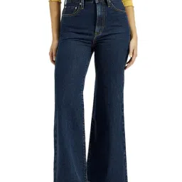 Levi's Navy Cotton Regular Fit Jeans-image-30