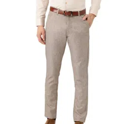 Sojanya Grey Regular Slim Fit Trousers-image-41