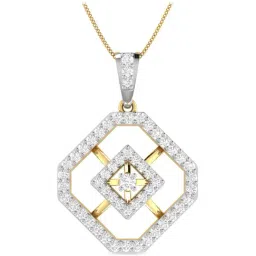 PC Jeweller Gagan 18k Gold Pendant without Chain for Women-image-10