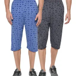Vimal Jonney Multicolor Capris - Pack of 2-44