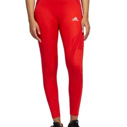 Adidas Red Polyester Tights-image-73