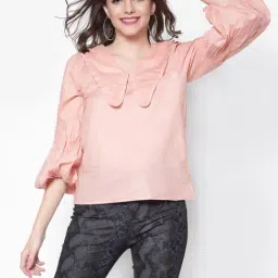 Sera Pink Cotton Top-image-81