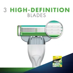 Gillette Mach3 Sensitive Shaving Razor with 4 Cartridges image 3