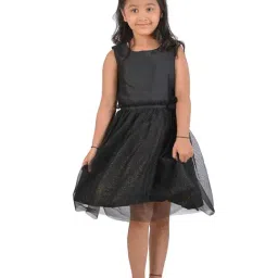 KidsDew Kids Black Shimmer Dress-image-54
