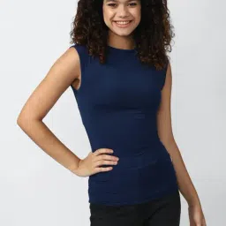 Forever 21 Navy Top-picture-22