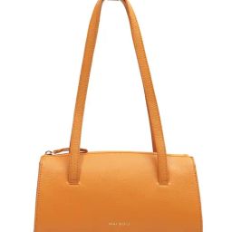 Mai Soli Apricot Arbor Genuine Full Grain Leather Textured Shoulder-45