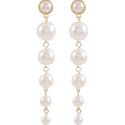 Joker & Witch Pearlina Gold Earrings for Women image 3