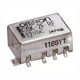 Omron Surface Mount High Frequency Relay DPDT 5220 Ω DC 24 V, G6K-2F-RF-DC24V-11