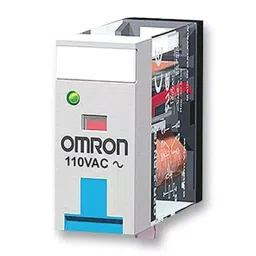OMRON INDUSTRIAL AUTOMATION Relay, Dpdt, 250Vac, 30Vdc, 5A, G2R-2-SN AC230(S)-17