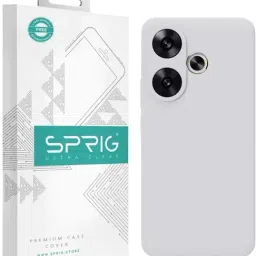 Sprig Back Cover for POCO F6 5G (White)-picture-23