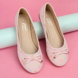 Fame Forever by Lifestyle Kids Pink Flat Ballets-image-103