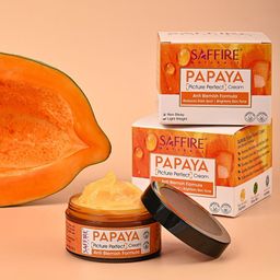 Saffire Naturals Papaya Picture Perfect Cream With Anti Blemish Formula - 50 g-10