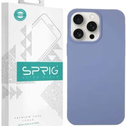 Sprig TPU Matte Back Cover for APPLE iPhone 15 Pro Max (Blue)-43