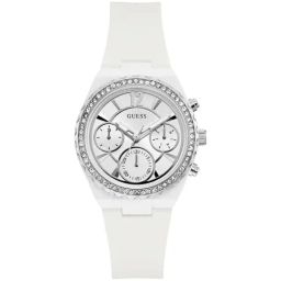 GUESS Diana Women White Round Dial Analog Watch - GW0697L1-image-2