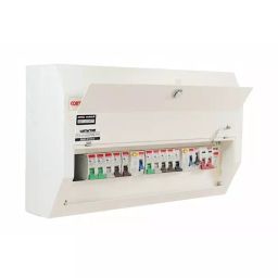 Contactum 12 Way Steel Consumer Unit 100A Defender, DDS12188SPMS-P01-image-49