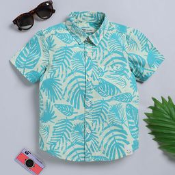Happy Faces Kids Boys Printed Pure Cotton Casual Shirt-picture-41