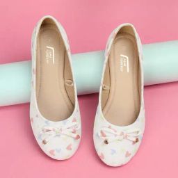 Fame Forever by Lifestyle Kids White Flat Ballets-image-63