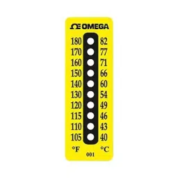 Omega Label, Non-Reverse Strip, 10Pt, 82Deg C, TL-10-105-10 (Pack of 10)-6