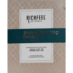 Richfeel Skin Whitening Facial Kit - 250 gm-17