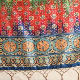 Kaizen TEXO FAB Printed Semi-Stitched Lehenga & Unstitched Blouse With Dupatta image 3