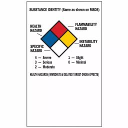 BRADY NFPA Label 2 inch Height 1-1/4 inch Width, 3TL70 (Pack of 500 Pcs)-image-64