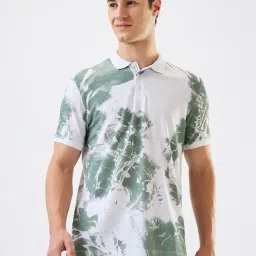 Spykar Men Green Slim Fit Printed Half Sleeve Casual T-Shirt-picture-14