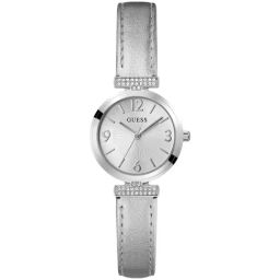 GUESS Gb Array Silver Tone Round Dial Analog Womens Watch - GW0614L1-image-6