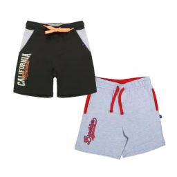 3PIN Boys Multi Cotton Regular Fit Printed Shorts - Pack of 2-picture-32