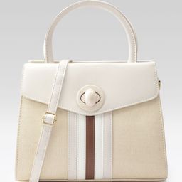 Mast & Harbour Textured Structured Satchel-5