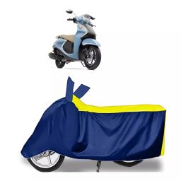 Auto Pearl Two Wheeler Cover for Yamaha Fascino 125 BS6 - Yellow, Blue-image-22