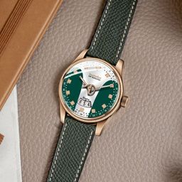 DOUBLERUN Men Dial And Leather StrapsAnalogue Watch H05N10012-36