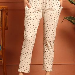 ETC Women Printed Cotton Lounge Pants-picture-15