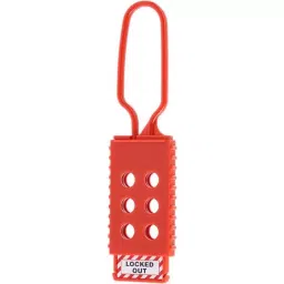 RS PRO 6-Lock Nylon Lockout Electrical Hasp, 6mm Shackle Model No 8625161-image-29