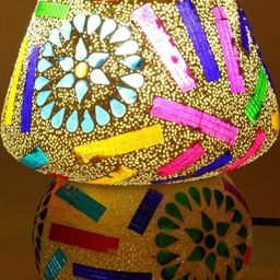 SOMIL Multi Glass Cylinder Table Lamps-picture-36