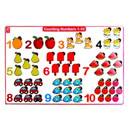 Wissen Counting Numbers Puzzle Multicolor - 50 Pieces-61