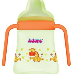 Adore Zippy! The Amazing Soft Silicone Spout Sipper with Twin Handle & Dust Free Hood- 270ml-12