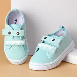 Cute Walk by Babyhug Velcro Closure Casual Shoes - Green-picture-8