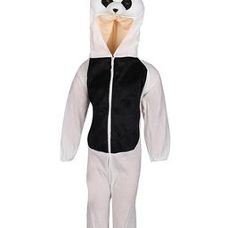 RAJ FANCY DRESSES Full Sleeves Panda Costume - Black & White-image-82